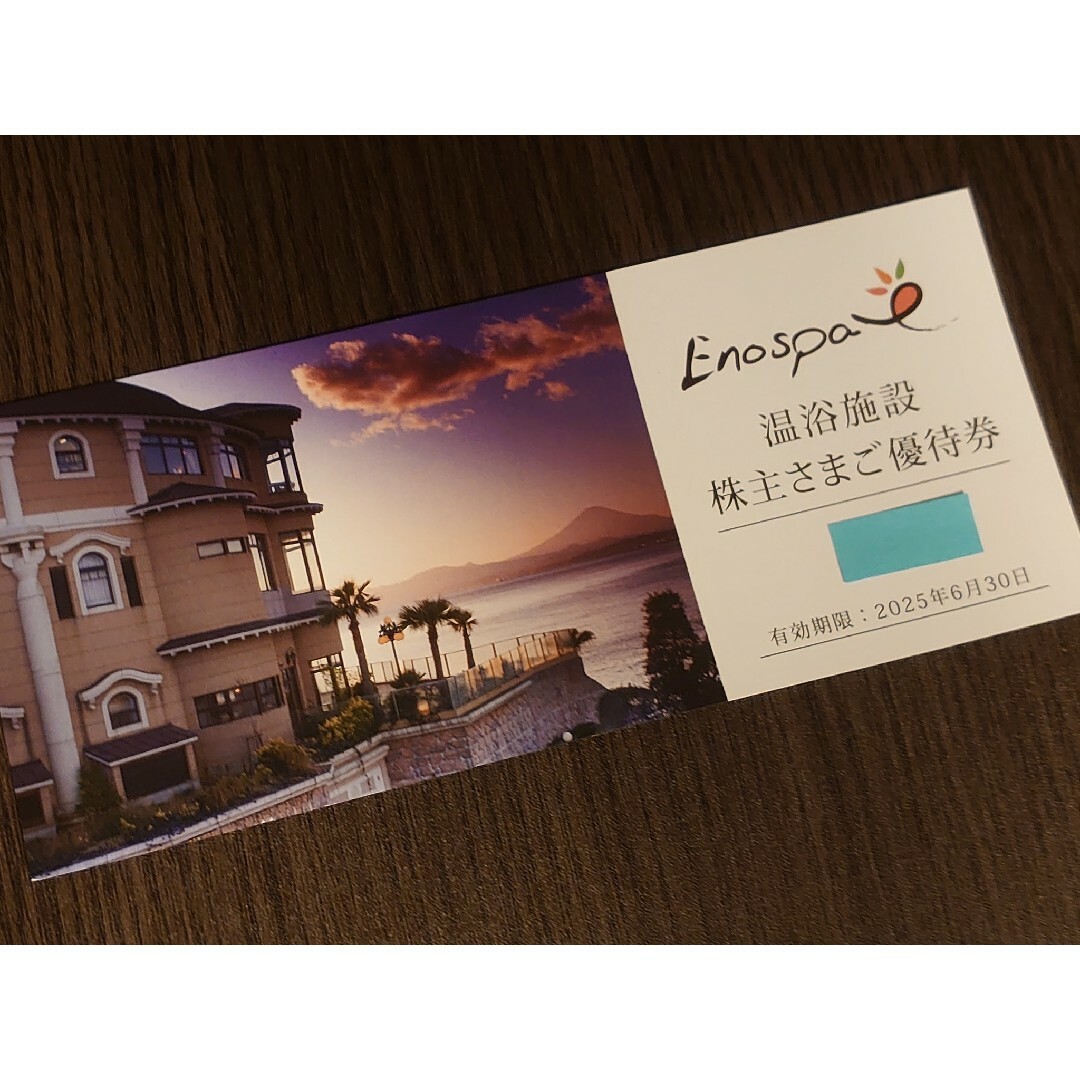 2枚◆江ノ島アイランドスパ ◆飯田グループ 株主優待券 施設利用券 チケットの施設利用券(遊園地/テーマパーク)の商品写真