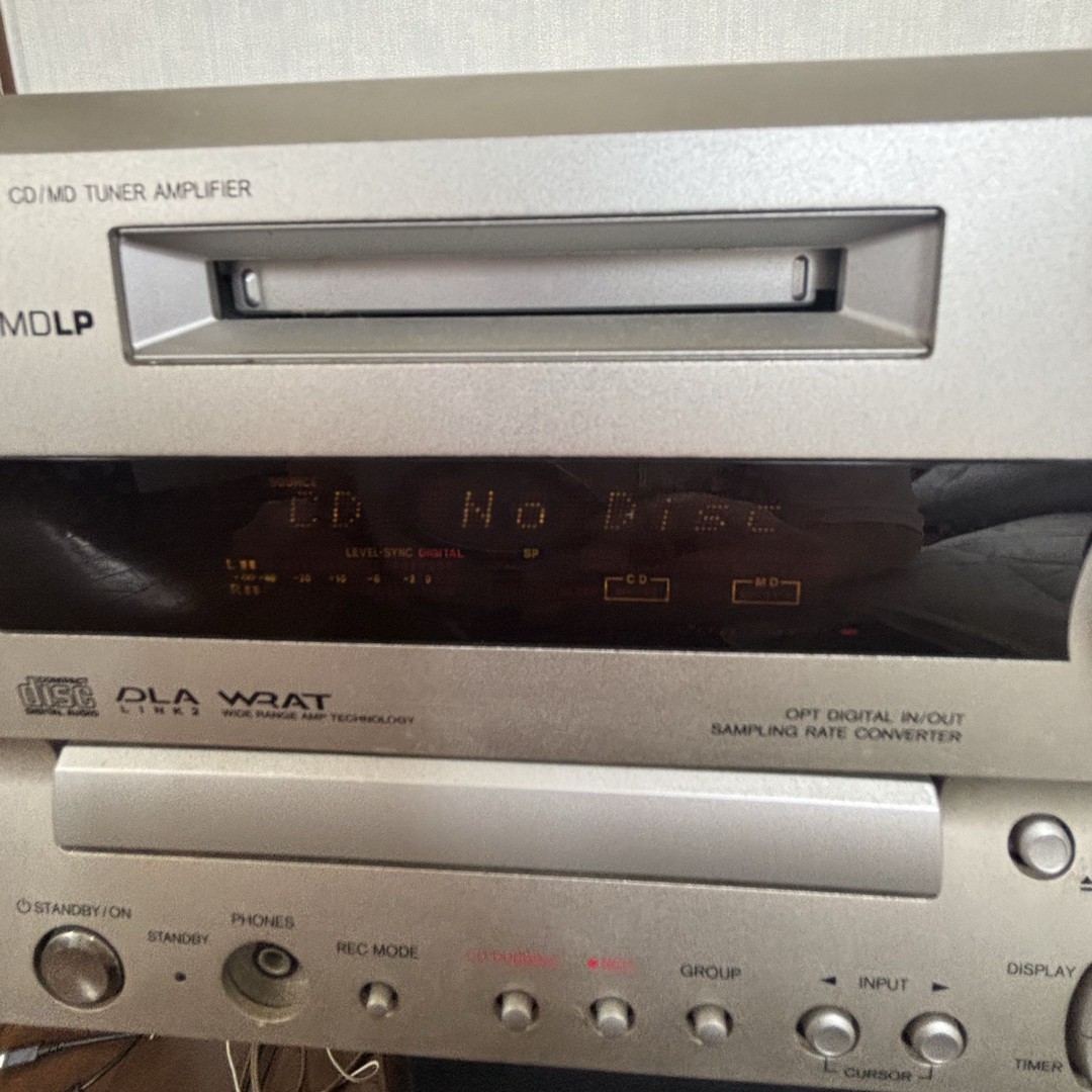 ONKYO - オンキョー CD/MDチューナーアンプ FR-X9Aコンポの通販 ONKYO - オンキョー CD/MDチューナーアンプ FR-X9Aコンポの通販