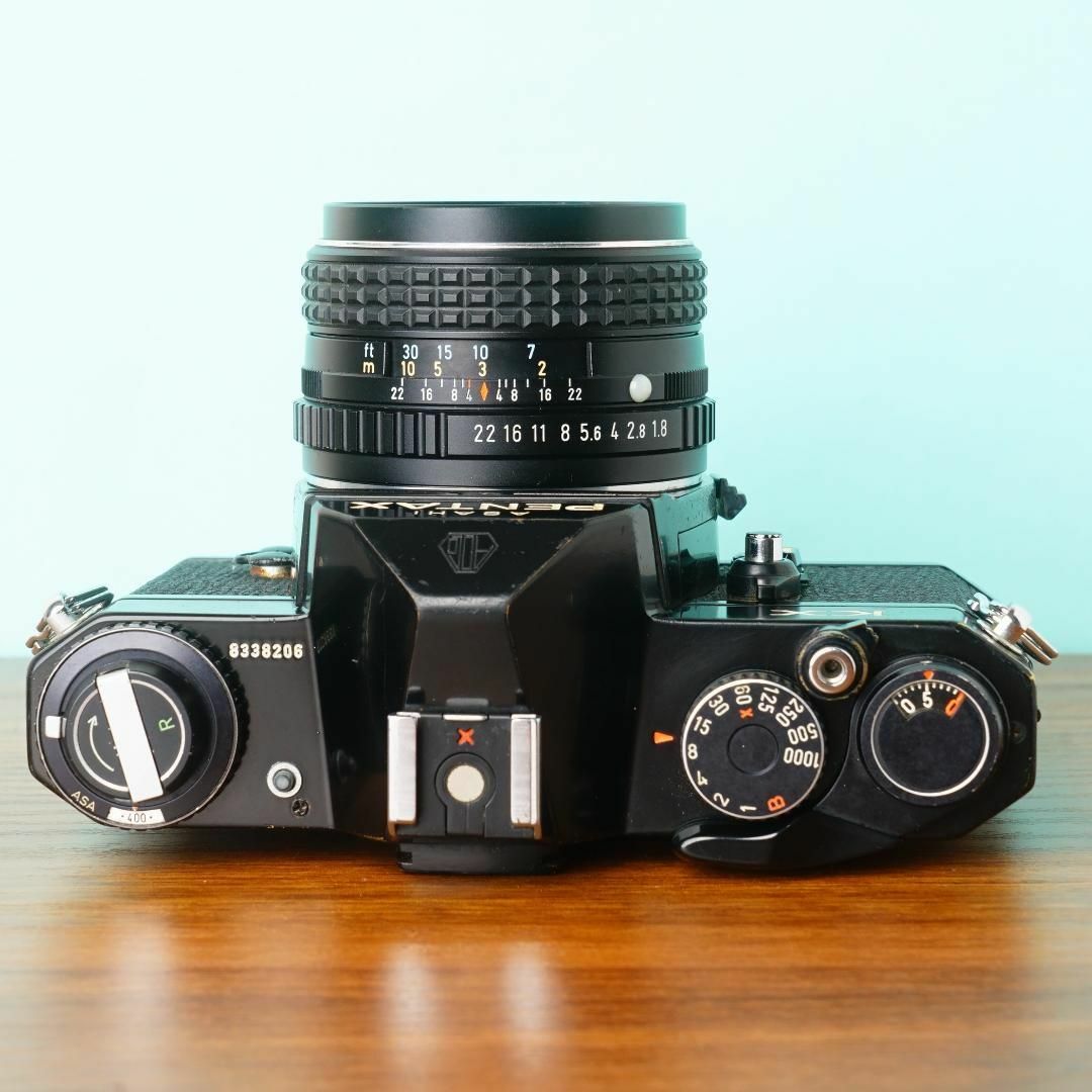 PENTAX - 完動品◎ペンタックス KX ブラック 55mm F1.8 06/72の PENTAX - 完動品◎ペンタックス KX ブラック 55mm F1.8 06/72の
