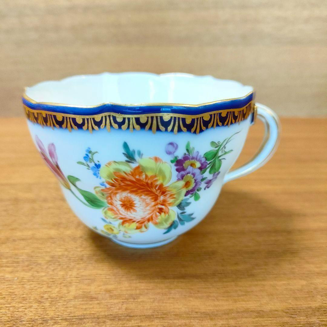MEISSEN - 美品 ☆ Meissen マイセン Aカンテ カップ 金彩 MEISSEN - 美品 ☆ Meissen マイセン Aカンテ カップ 金彩