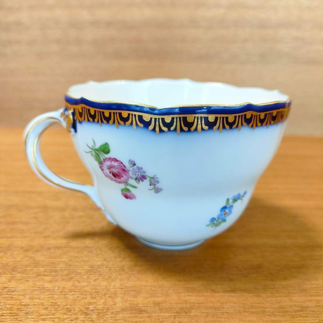 MEISSEN - 美品 ☆ Meissen マイセン Aカンテ カップ 金彩 MEISSEN - 美品 ☆ Meissen マイセン Aカンテ カップ 金彩