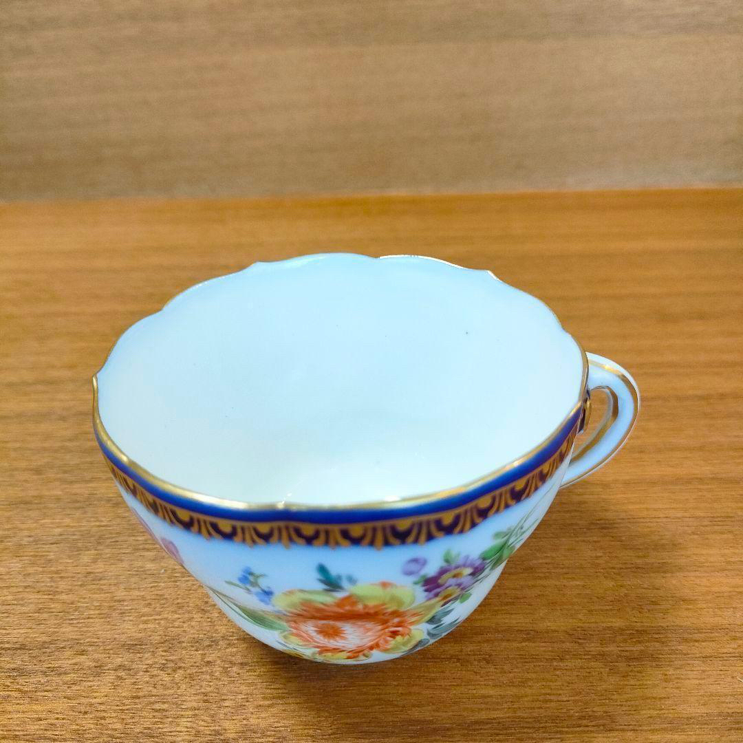 MEISSEN - 美品 ☆ Meissen マイセン Aカンテ カップ 金彩 MEISSEN - 美品 ☆ Meissen マイセン Aカンテ カップ 金彩