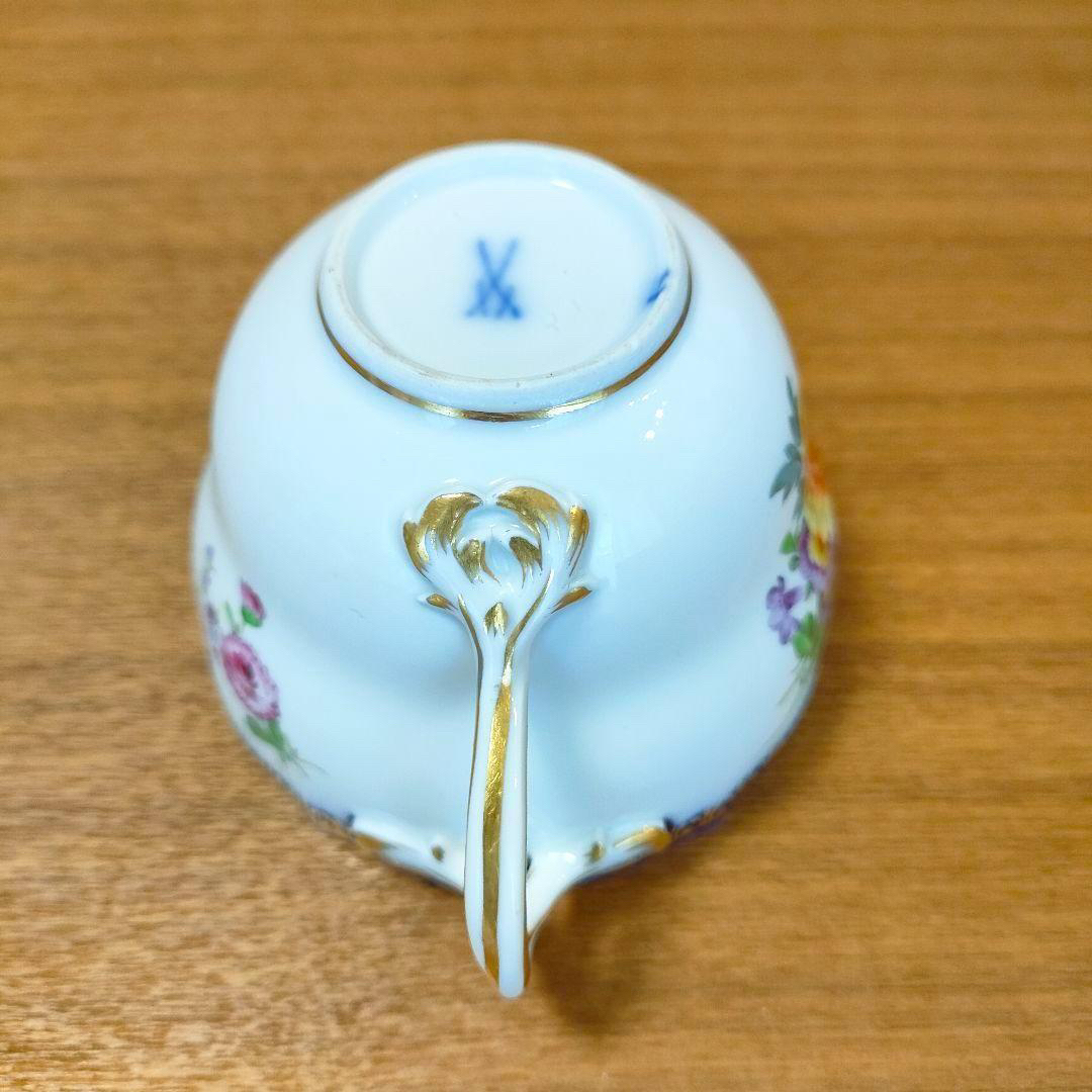 MEISSEN - 美品 ☆ Meissen マイセン Aカンテ カップ 金彩 MEISSEN - 美品 ☆ Meissen マイセン Aカンテ カップ 金彩