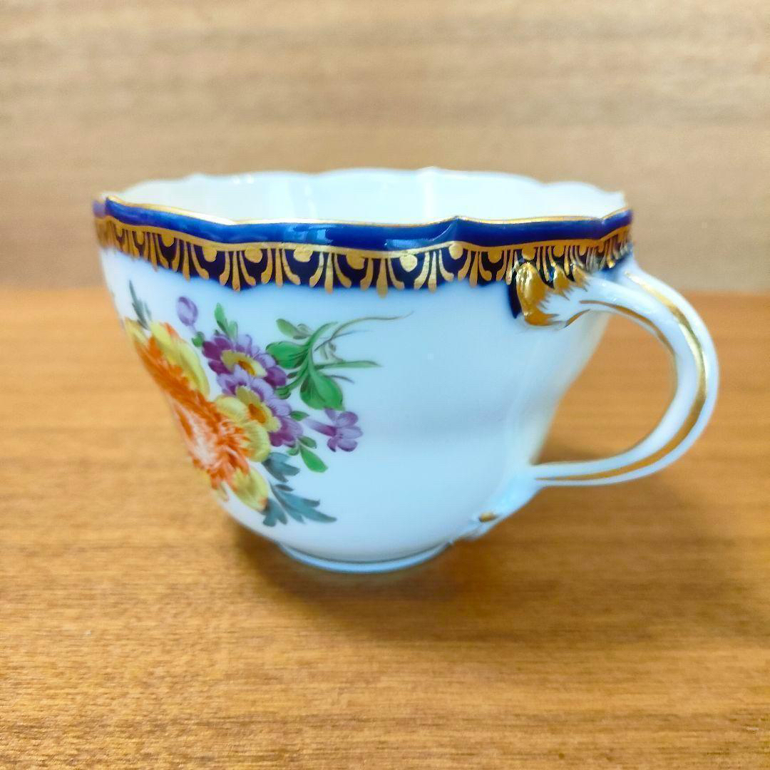 MEISSEN - 美品 ☆ Meissen マイセン Aカンテ カップ 金彩 MEISSEN - 美品 ☆ Meissen マイセン Aカンテ カップ 金彩