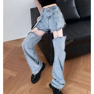 Ron Herman - 神崎恵 さん着用❗️ 新品 カーブデニム デニム Ron Herman - 神崎恵 さん着用❗️ 新品 カーブデニム デニム