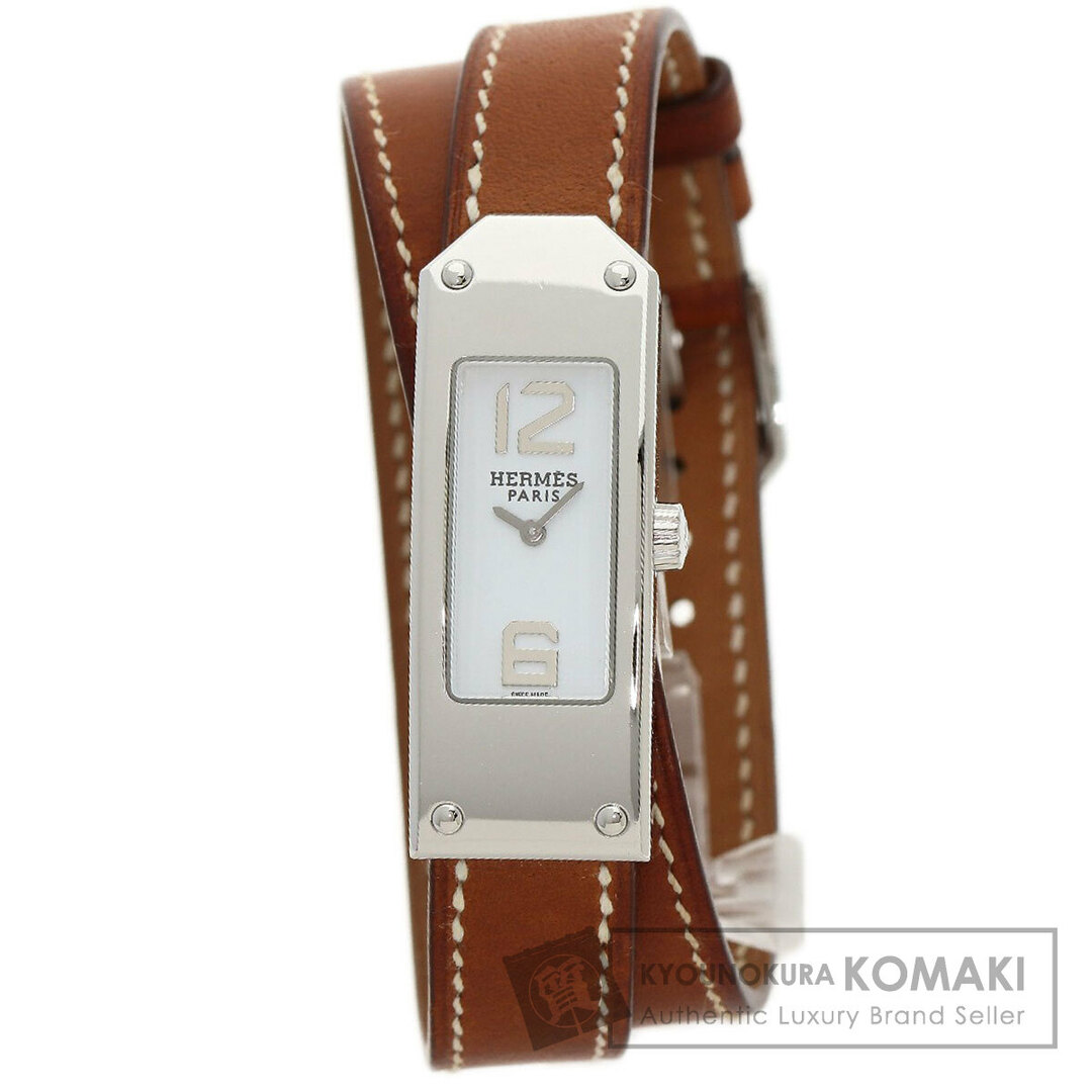 大人上品なおすすめコーデ HERMES - HERMES KT1.210 SS 腕時計 ドゥブルトゥール ケリー2 ケリー
