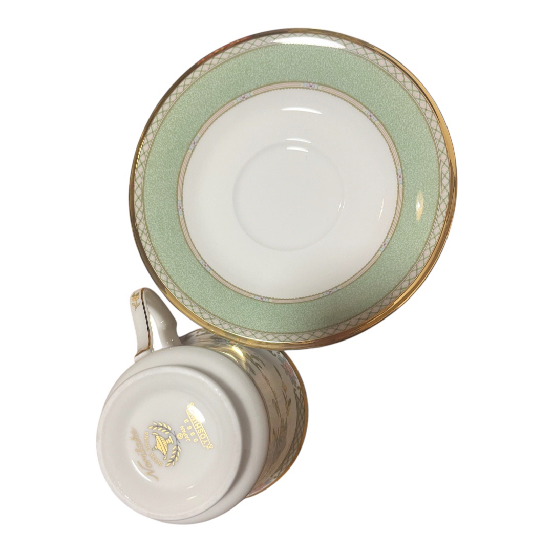 Noritake - ノリタケ ヨシノ アメリカンカップ&ソーサーペア 未 Noritake - ノリタケ ヨシノ アメリカンカップ&ソーサーペア 未