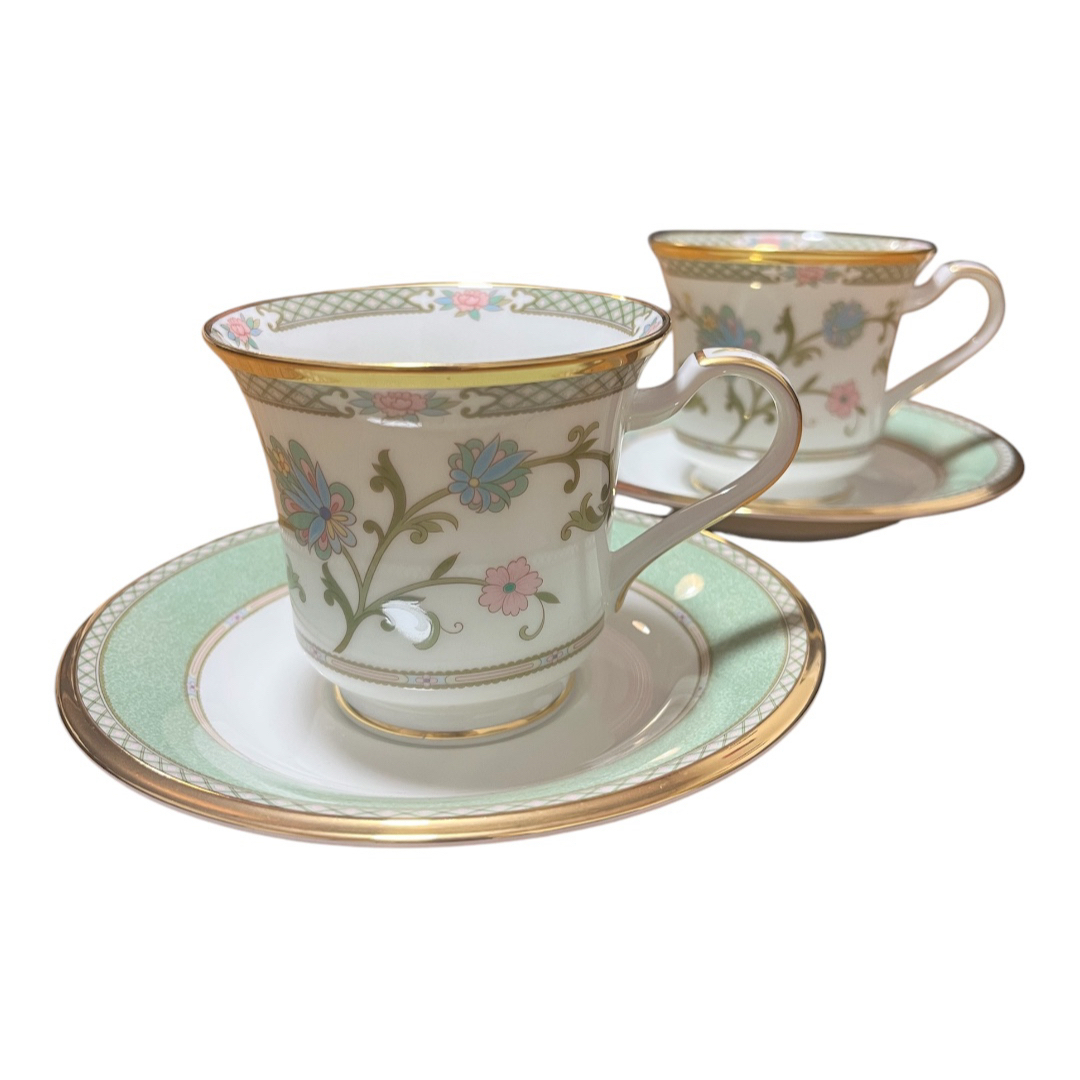 Noritake - ノリタケ ヨシノ アメリカンカップ&ソーサーペア 未 Noritake - ノリタケ ヨシノ アメリカンカップ&ソーサーペア 未