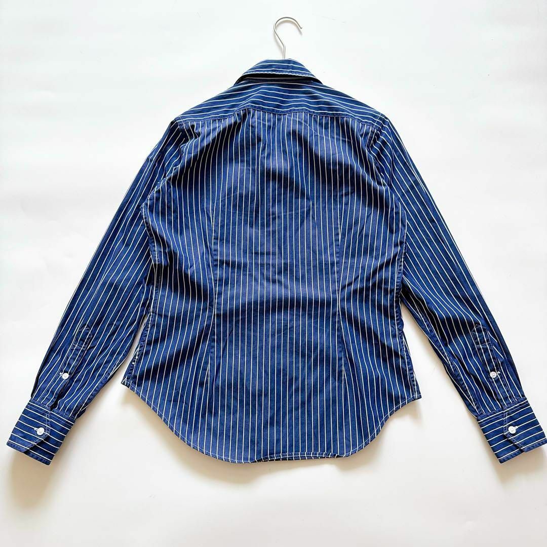 POLO RALPH LAUREN - ラルフローレン ブルーストライプシャツ POLO RALPH LAUREN - ラルフローレン ブルーストライプシャツ