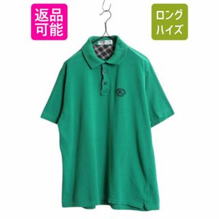 90s イギリス製 バーバリー 鹿の子 半袖 ポロシャツ メンズ XL 90s イギリス製 バーバリー 鹿の子 半袖 ポロシャツ メンズ XL
