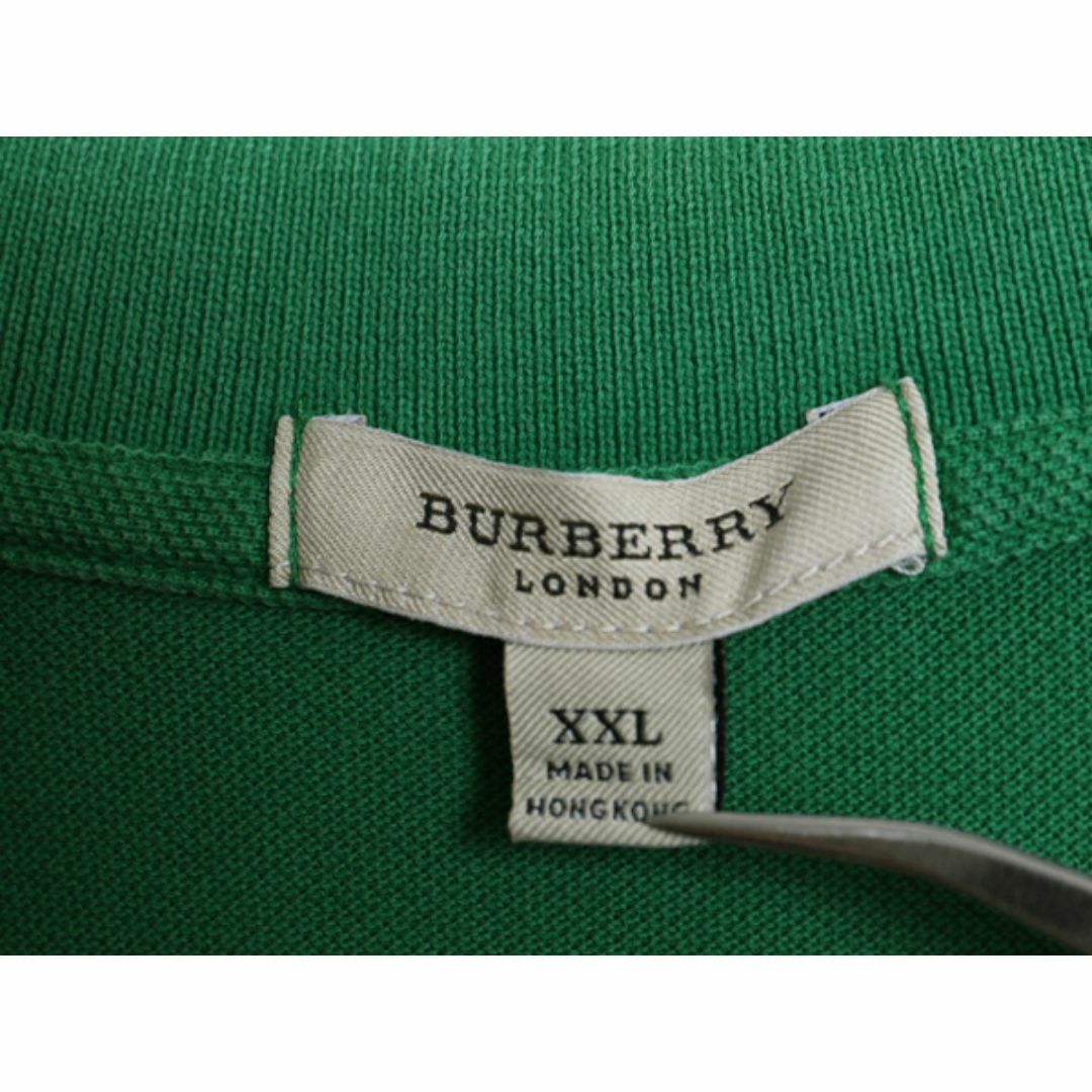 バーバリー ロンドン 鹿の子 半袖 ポロシャツ メンズ XXL 半袖 バーバリー ロンドン 鹿の子 半袖 ポロシャツ メンズ XXL 半袖