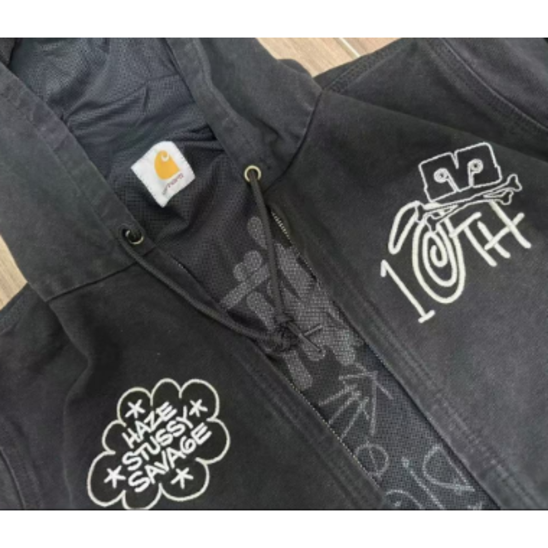 Carhartt×Haze×Stussy アクティブパーカー Jacket の通販 by Carhartt×Haze×Stussy アクティブパーカー Jacket の通販 by