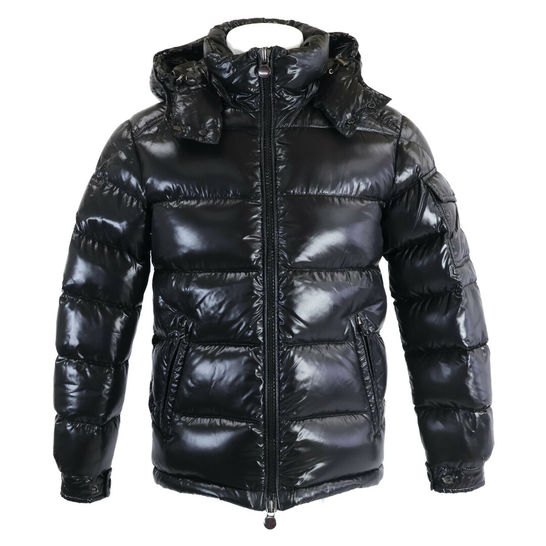 MONCLER - モンクレール 【美品】MAYAマヤ フード付ダウン Oの MONCLER - モンクレール 【美品】MAYAマヤ フード付ダウン Oの