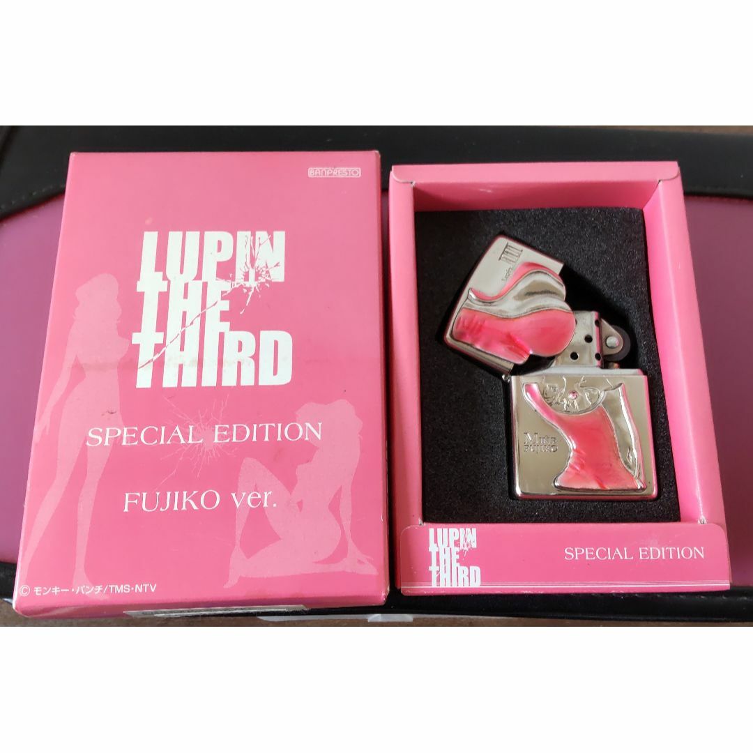 ZIPPO - Zippo 峰不二子 ルパン三世 バストトップ 箱付き ピンク ZIPPO - Zippo 峰不二子 ルパン三世 バストトップ 箱付き ピンク