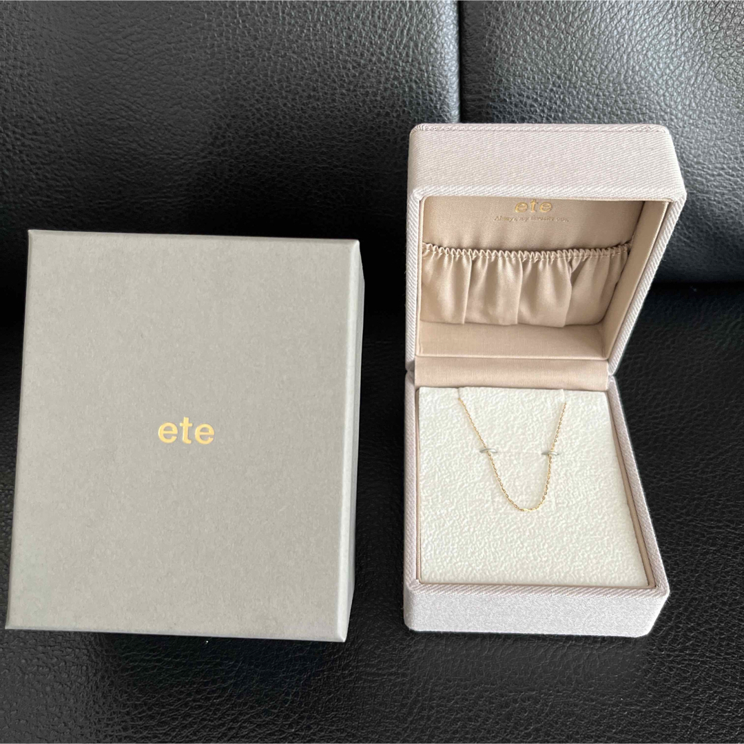 ete - ete K18YG ミラーカットチェーン ネックレスの通販 by ete - ete K18YG ミラーカットチェーン ネックレスの通販 by