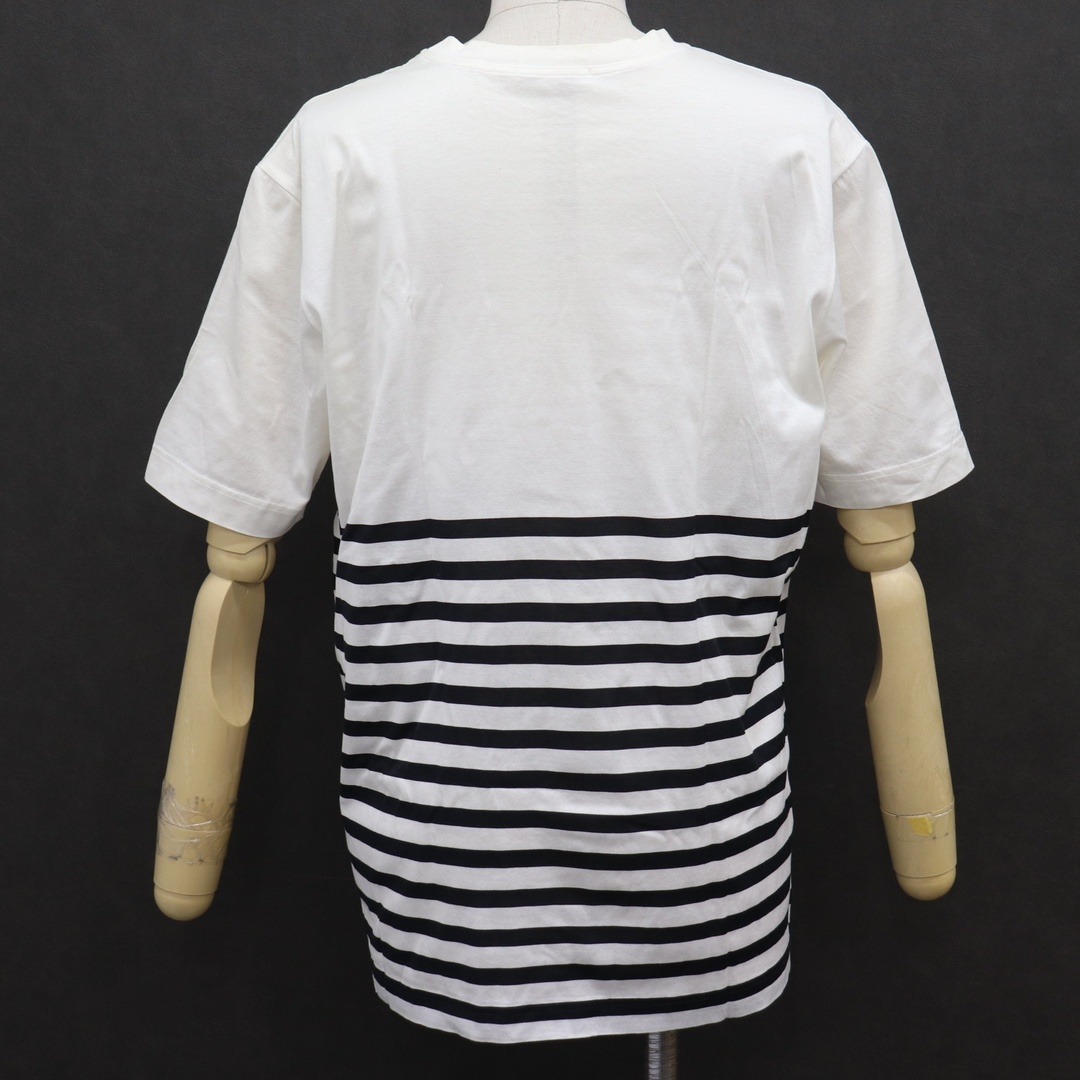 HERMES - ITQL5I0E1NHH HERMES エルメス 太陽 ボーダー Tシャツ HERMES - ITQL5I0E1NHH HERMES エルメス 太陽 ボーダー Tシャツ