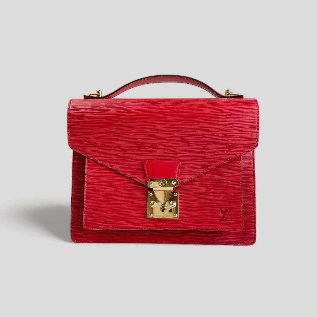 LOUIS VUITTON - 新品□ルイ ヴィトン□ エピ モンソー 2WAY LOUIS VUITTON - 新品□ルイ ヴィトン□ エピ モンソー 2WAY