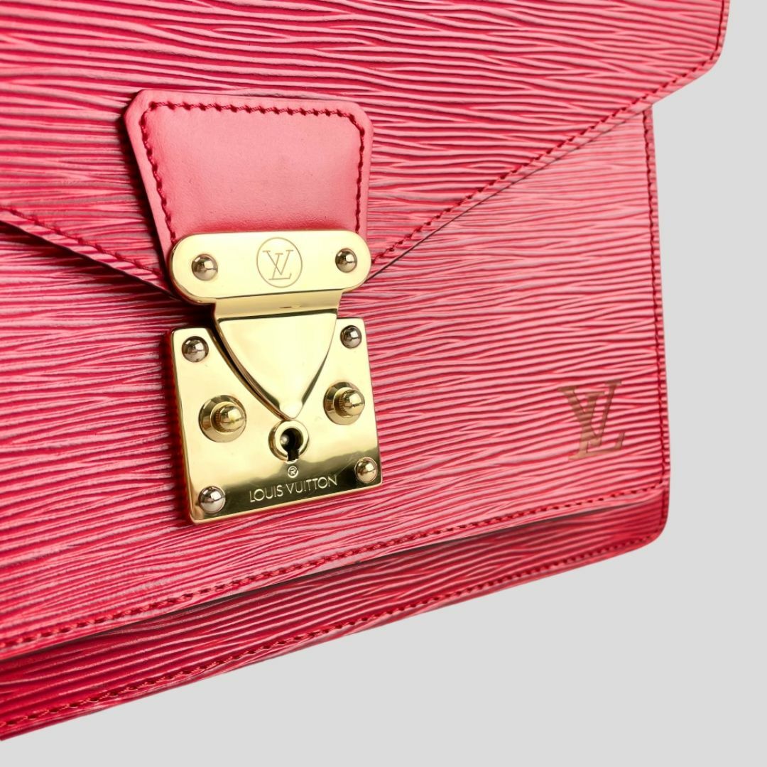 LOUIS VUITTON - 新品□ルイ ヴィトン□ エピ モンソー 2WAY LOUIS VUITTON - 新品□ルイ ヴィトン□ エピ モンソー 2WAY
