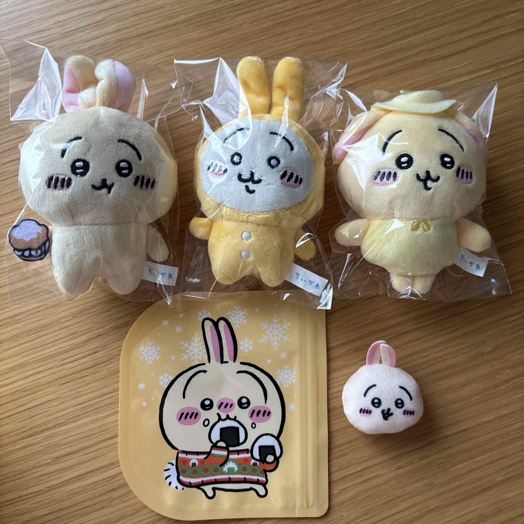 ちいかわ - 専用 ちいかわうさぎ ぬいぐるみBIG1、2、3& ちいかわ - 専用 ちいかわうさぎ ぬいぐるみBIG1、2、3&