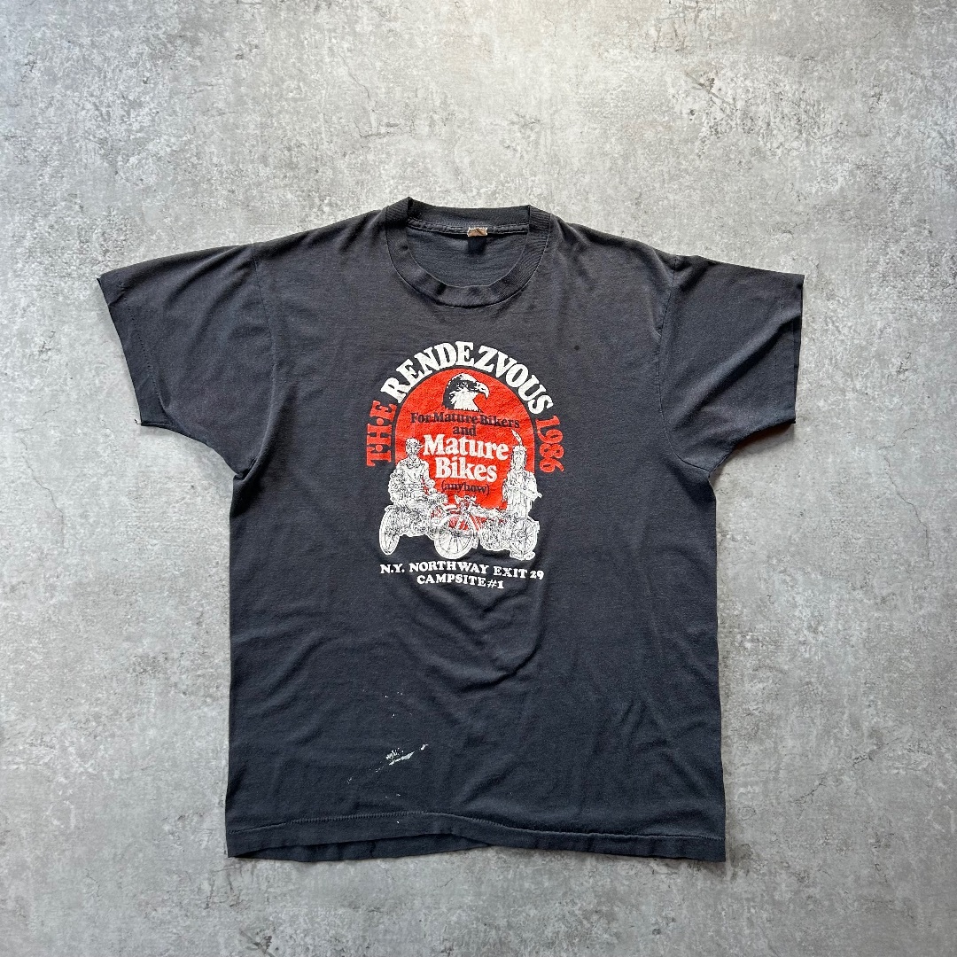 SCREEN STARS - 80s スクリーンスターズ tシャツ USA製 ブラック XL インディアン
