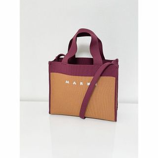 MARNI - 未使用 MARNI MARKET ストライプミニショルダーバッグ MARNI - 未使用 MARNI MARKET ストライプミニショルダーバッグ