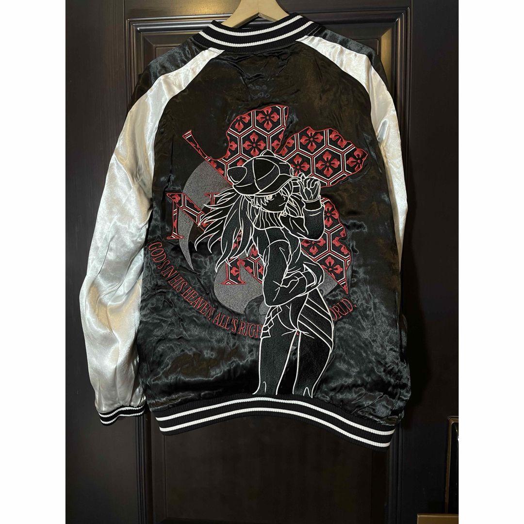 EVA GLOBAL】リバーシブルスカジャン 桜と改2号機γ ×式波 EVA GLOBAL】リバーシブルスカジャン 桜と改2号機γ ×式波