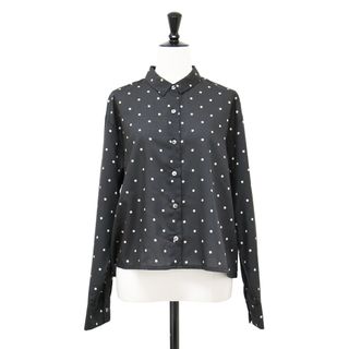 mizuiro ind - 美品 ミズイロインド レース スタンドカラー mizuiro ind - 美品 ミズイロインド レース スタンドカラー