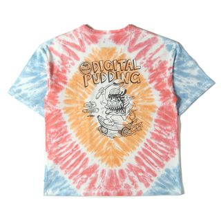 CHALLENGER チャレンジャー Tシャツ サイズ:M / 21SS MAGIC NUMBER タイダイ染め ヘビーウェイト クルーネック Tシャツ (TIEDYE L/S TEE) / マルチカラー / トップス カットソー 半袖【メンズ】【中古】(Tシャツ/カットソー(半袖/袖なし))