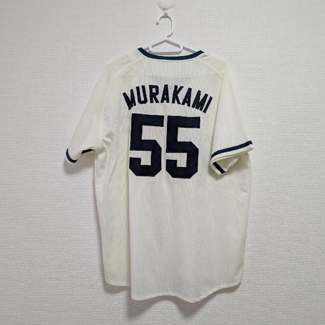 東京ヤクルトスワローズ - 村上宗隆 復刻ユニの通販 by ぽぽぽぽ 東京ヤクルトスワローズ - 村上宗隆 復刻ユニの通販 by ぽぽぽぽ