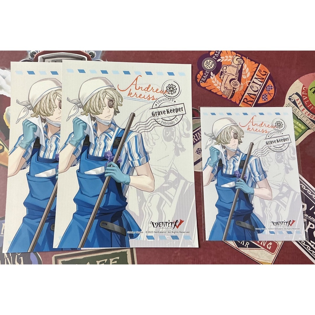 第五人格 墓守 ローソン ブロマイド 2L L エンタメ/ホビーのおもちゃ/ぬいぐるみ(キャラクターグッズ)の商品写真