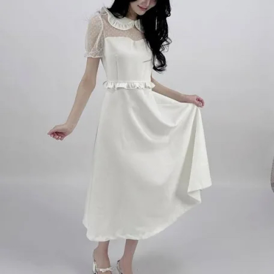 JILLSTUART - JILTU ジルチュ petit frill tulle long dressの JILLSTUART - JILTU ジルチュ petit frill tulle long dressの
