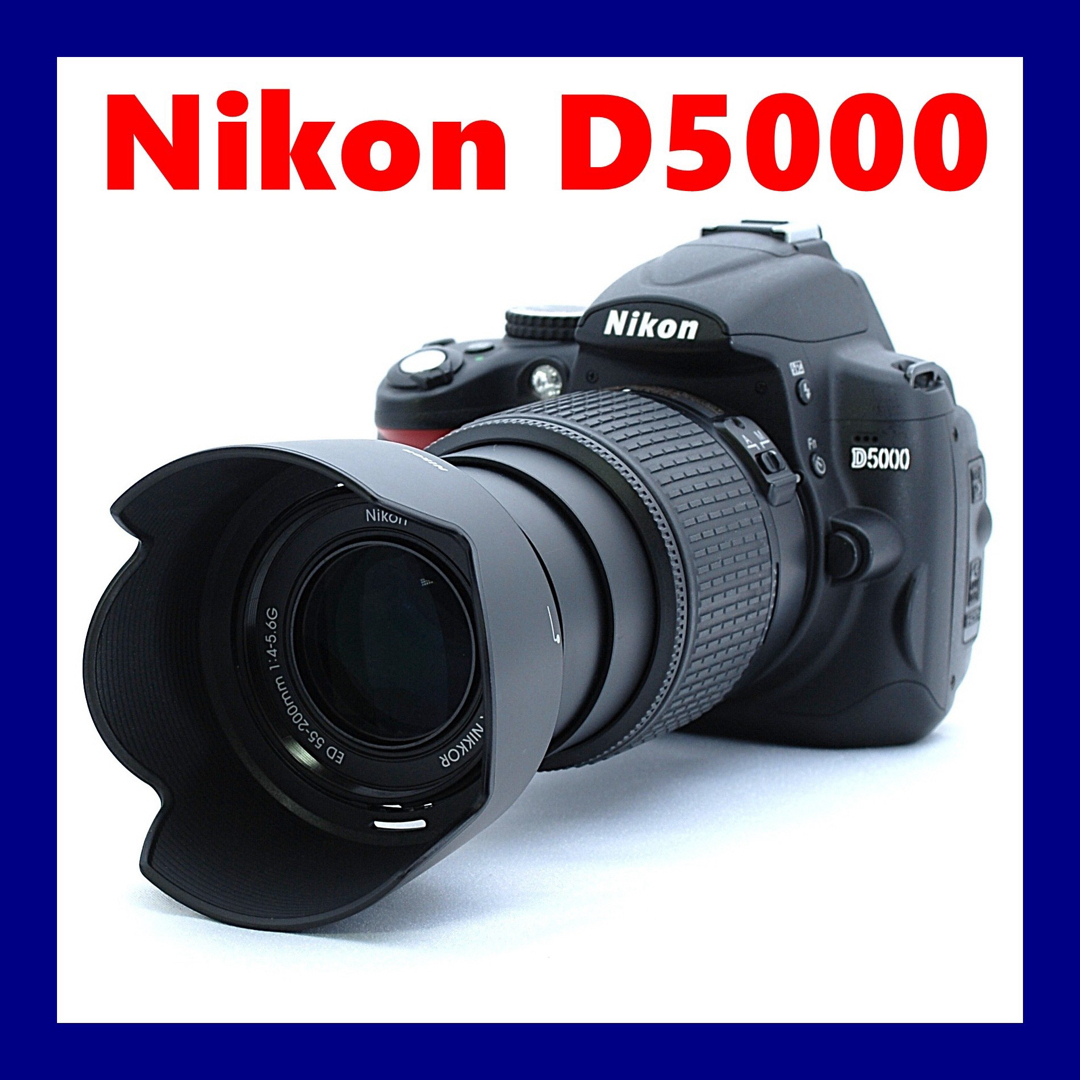 Nikon - ☆ショット数僅か☆自撮り・スマホ転送☆Nikon D5000 Nikon - ☆ショット数僅か☆自撮り・スマホ転送☆Nikon D5000