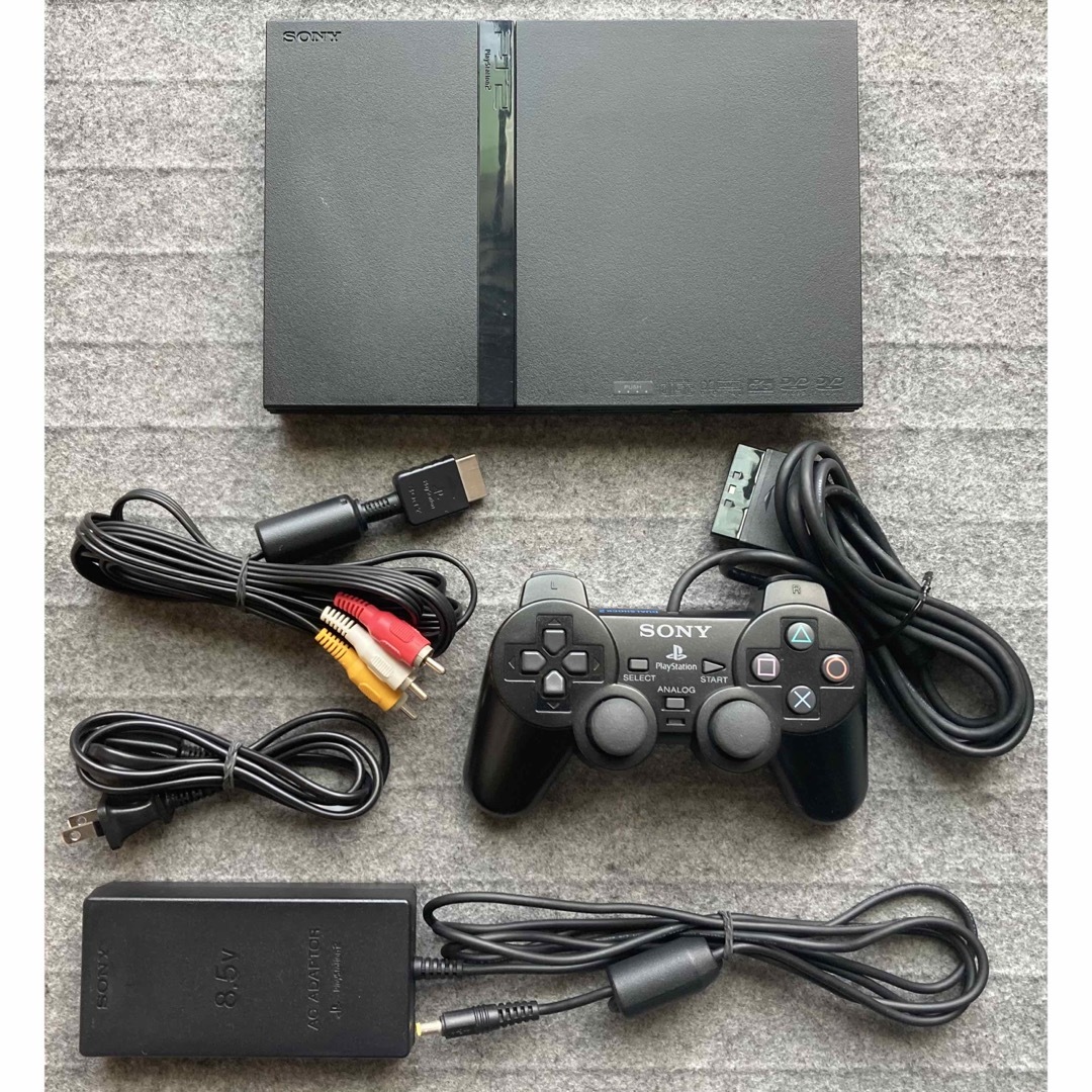 PlayStation2 - PS2 SCPH-70000 黒 一式の通販 by さいちゃん's PlayStation2 - PS2 SCPH-70000 黒 一式の通販 by さいちゃん's