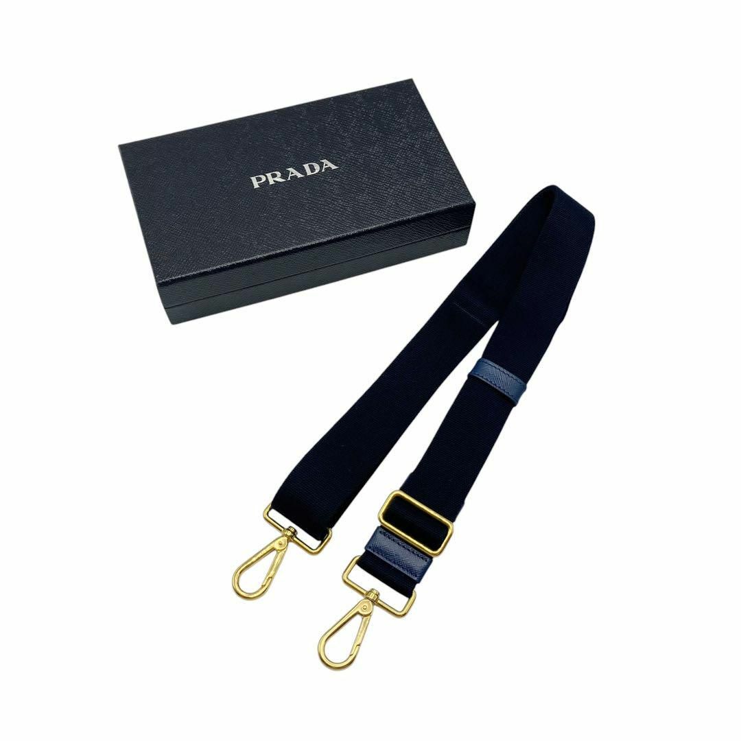 PRADA - ⭐️美品⭐️ プラダ キャンバス レザー ショルダー PRADA - ⭐️美品⭐️ プラダ キャンバス レザー ショルダー