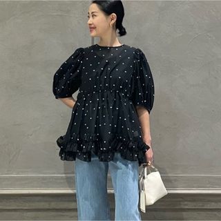 UNITED ARROWS - UNITED ARROWS 2トーン ドットジャカード UNITED ARROWS - UNITED ARROWS 2トーン ドットジャカード