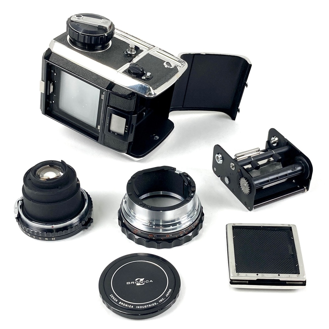 ゼンザブロニカ S2 前期 + NIKKOR-P 75mm F2.8[ジャンク品 ゼンザブロニカ S2 前期 + NIKKOR-P 75mm F2.8[ジャンク品