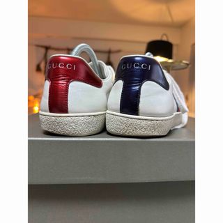 GUCCI - 【定価695$】GUCCI スニーカー Blind for Love 26cmの GUCCI - 【定価695$】GUCCI スニーカー Blind for Love 26cmの
