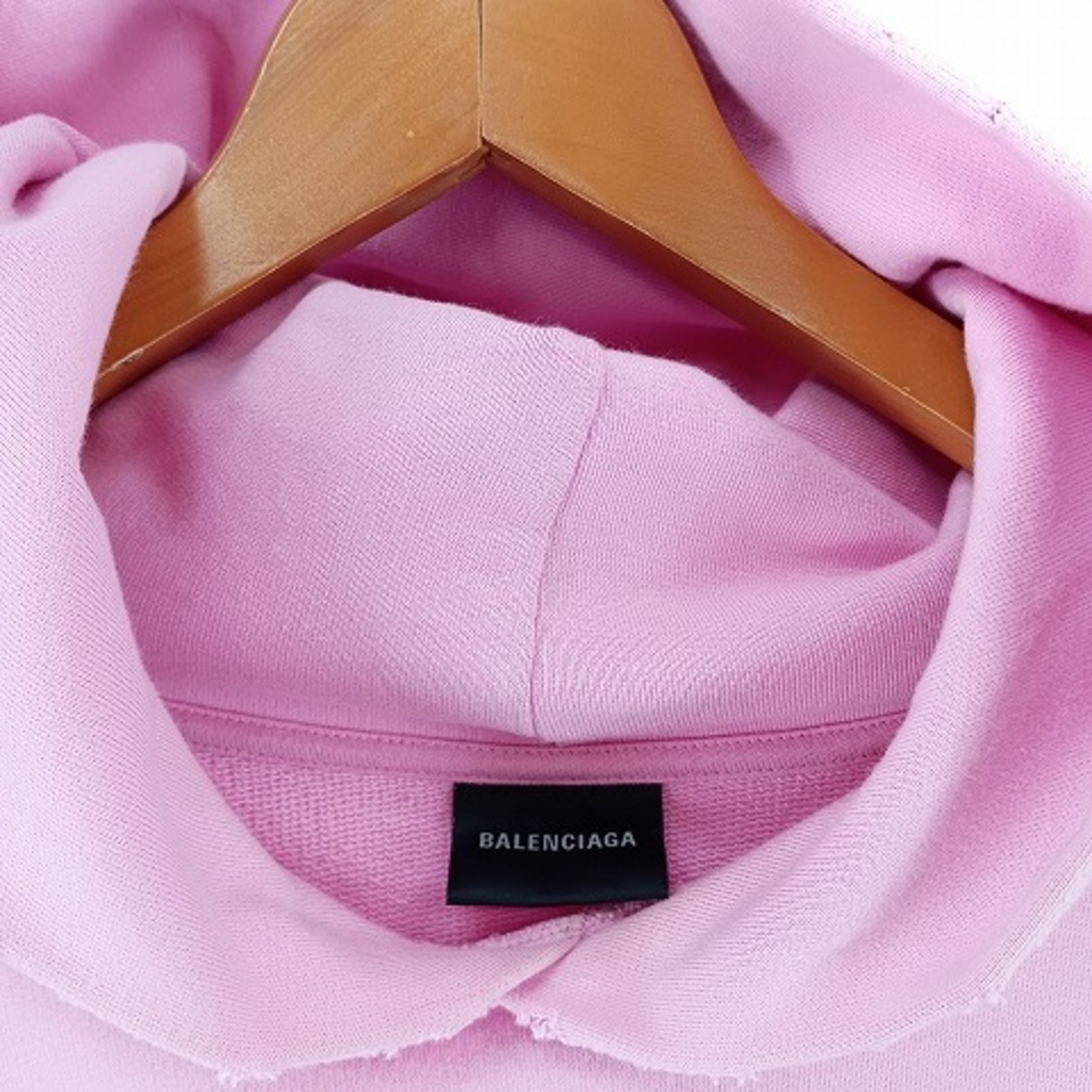 BALENCIAGA - バレンシアガ BBロゴ ダメージ加工 パーカー XXS BALENCIAGA - バレンシアガ BBロゴ ダメージ加工 パーカー XXS