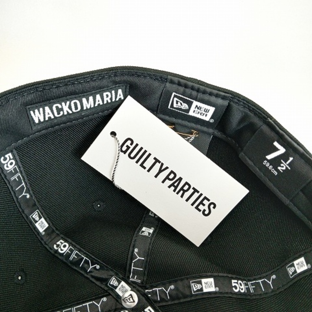 WACKO MARIA - ワコマリア x NEW ERA 59FIFTY 7 1/2 59.6㎝ 黒の WACKO MARIA - ワコマリア x NEW ERA 59FIFTY 7 1/2 59.6㎝ 黒の