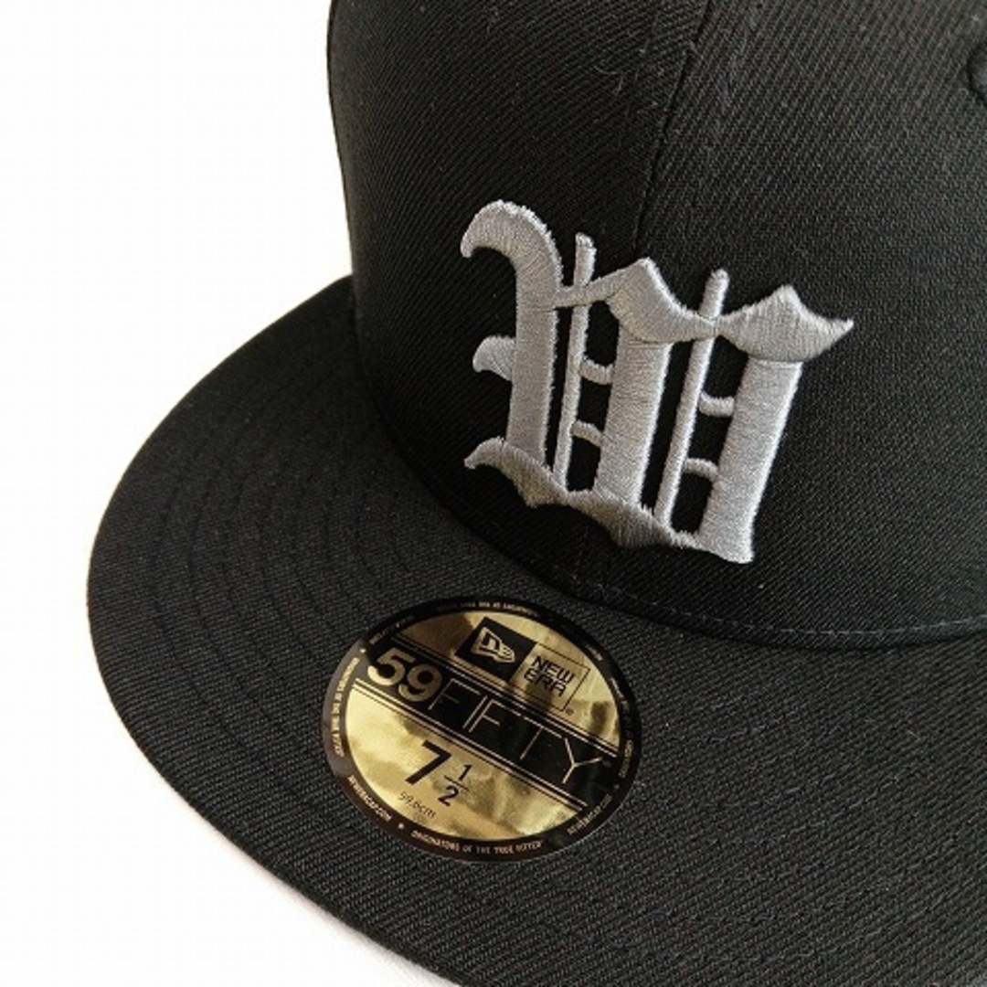 WACKO MARIA - ワコマリア x NEW ERA 59FIFTY 7 1/2 59.6㎝ 黒の WACKO MARIA - ワコマリア x NEW ERA 59FIFTY 7 1/2 59.6㎝ 黒の