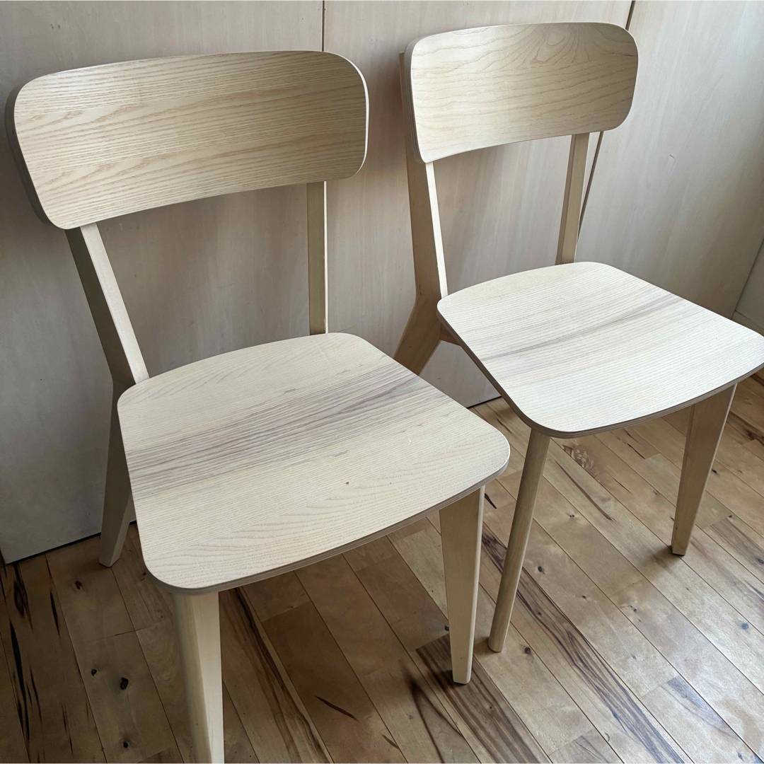 IKEA - 【2脚】IKEA イケア チェア 椅子 LISABO リーサボーの IKEA - 【2脚】IKEA イケア チェア 椅子 LISABO リーサボーの