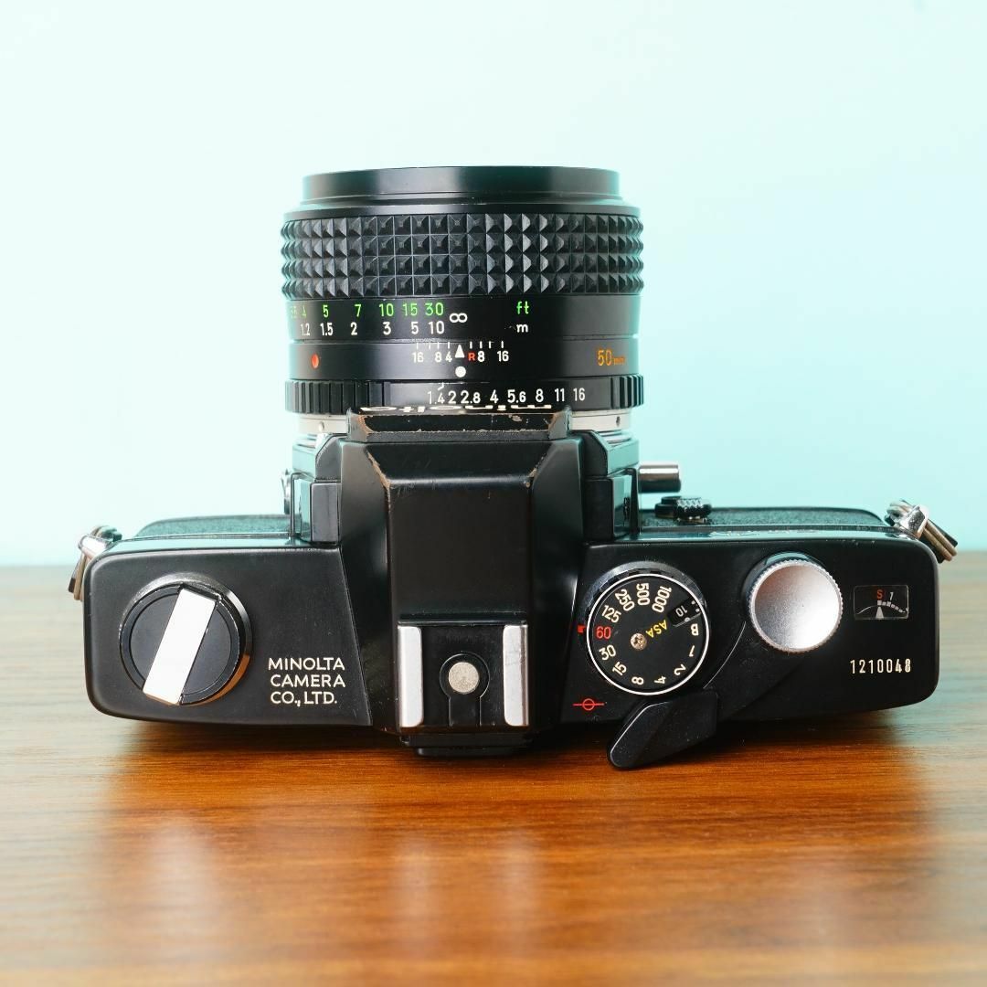 KONICA MINOLTA - 完動品◎ミノルタSRT SUPER ブラック 50mm f1 KONICA MINOLTA - 完動品◎ミノルタSRT SUPER ブラック 50mm f1
