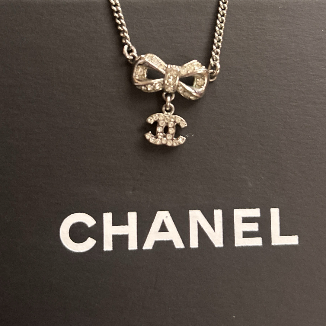 CHANEL - シャネル ココマーク ネックレス リボンの通販 by 華's CHANEL - シャネル ココマーク ネックレス リボンの通販 by 華's