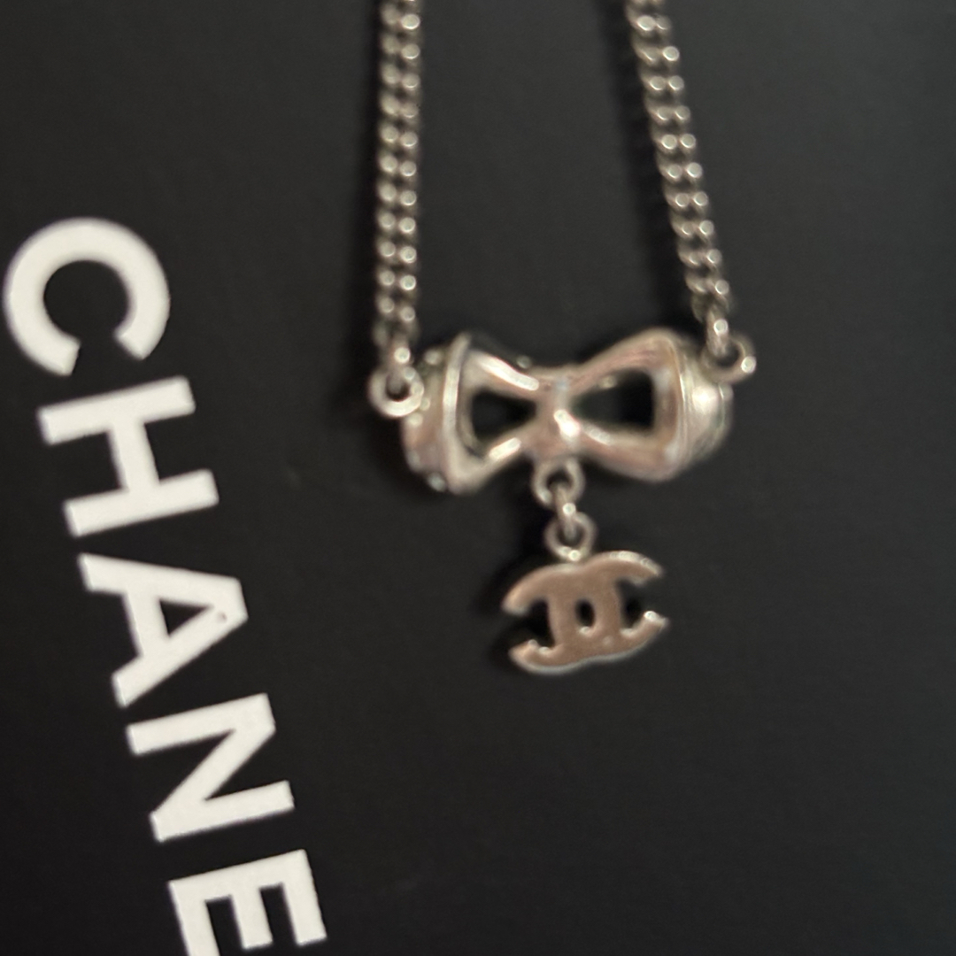 CHANEL - シャネル ココマーク ネックレス リボンの通販 by 華's CHANEL - シャネル ココマーク ネックレス リボンの通販 by 華's
