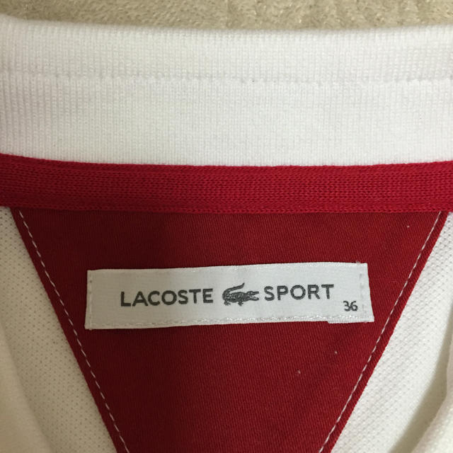 LACOSTE(ラコステ)の新品未使用ラコステポロシャツ レディースのトップス(ポロシャツ)の商品写真