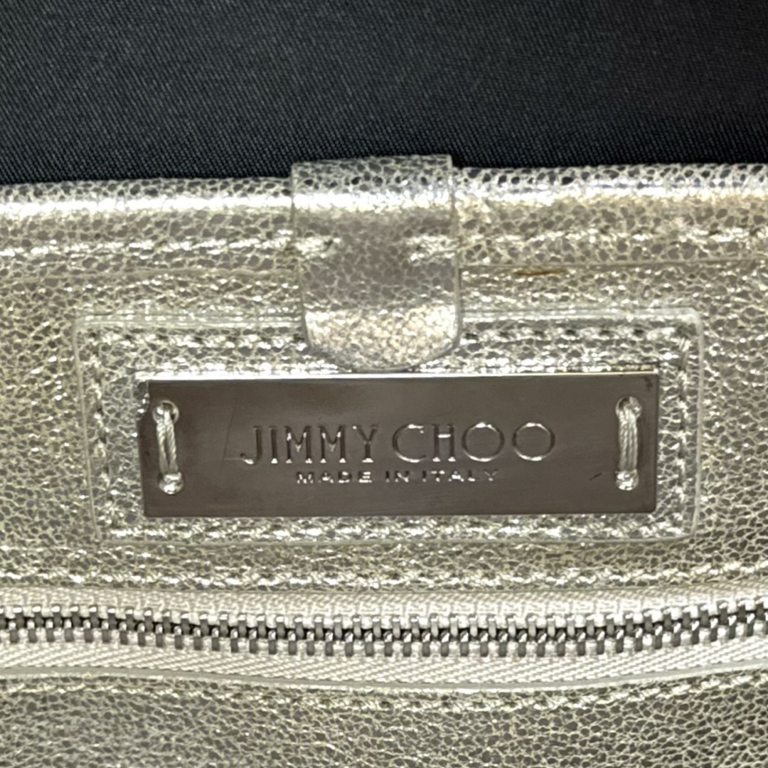 JIMMY CHOO - 【良品】JIMMY CHOO SASHA/M シルバー スタッズ JIMMY CHOO - 【良品】JIMMY CHOO SASHA/M シルバー スタッズ