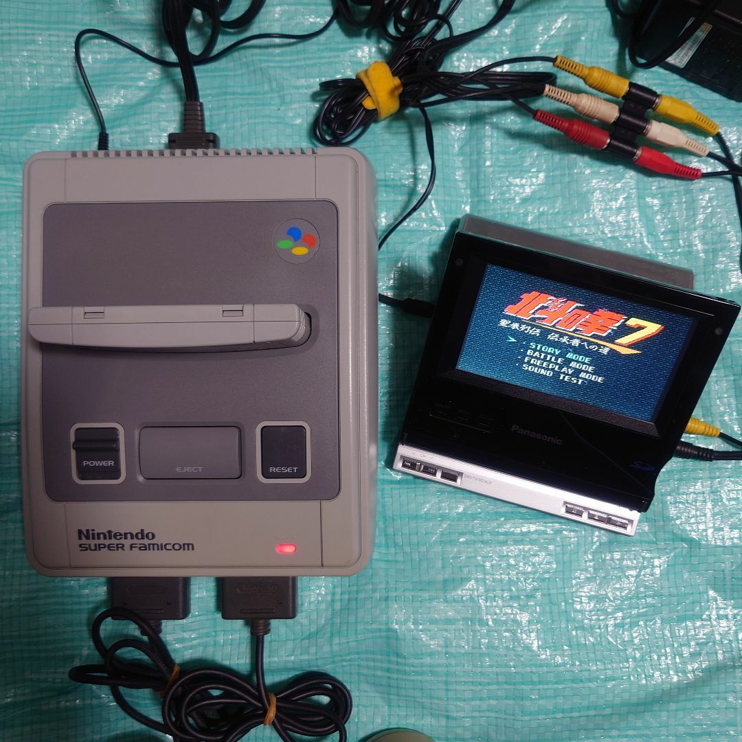スーパーファミコン - スーパーファミコン 本体+ソフト10本Dの スーパーファミコン - スーパーファミコン 本体+ソフト10本Dの