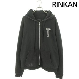 クロムハーツ(Chrome Hearts)のクロムハーツ  SWTSHRT HD ZIP アーチロゴプリントサーマルパーカー メンズ L(パーカー)