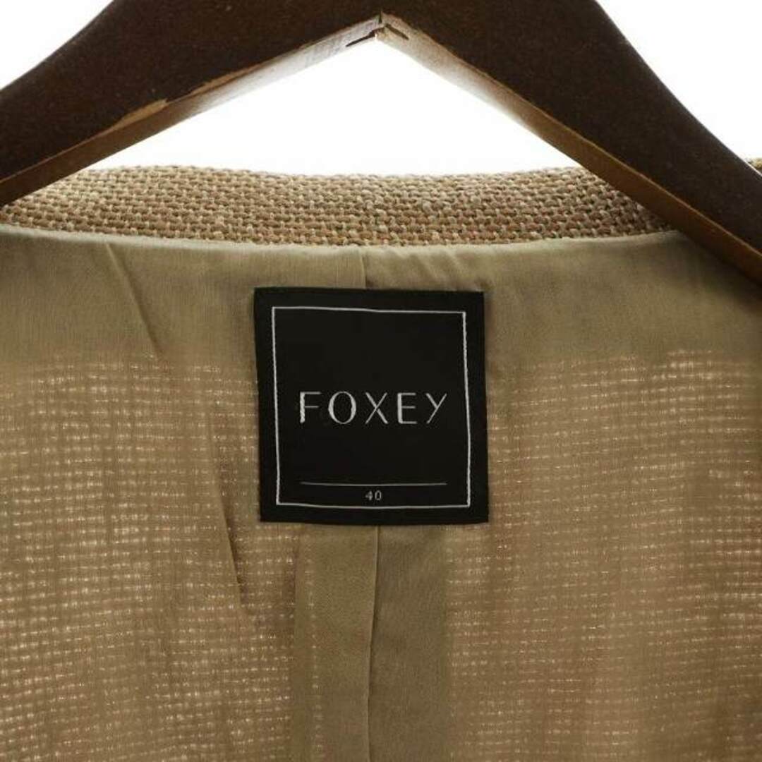 FOXEY - フォクシー セットアップ ジャケット スカート 半袖 40 FOXEY - フォクシー セットアップ ジャケット スカート 半袖 40