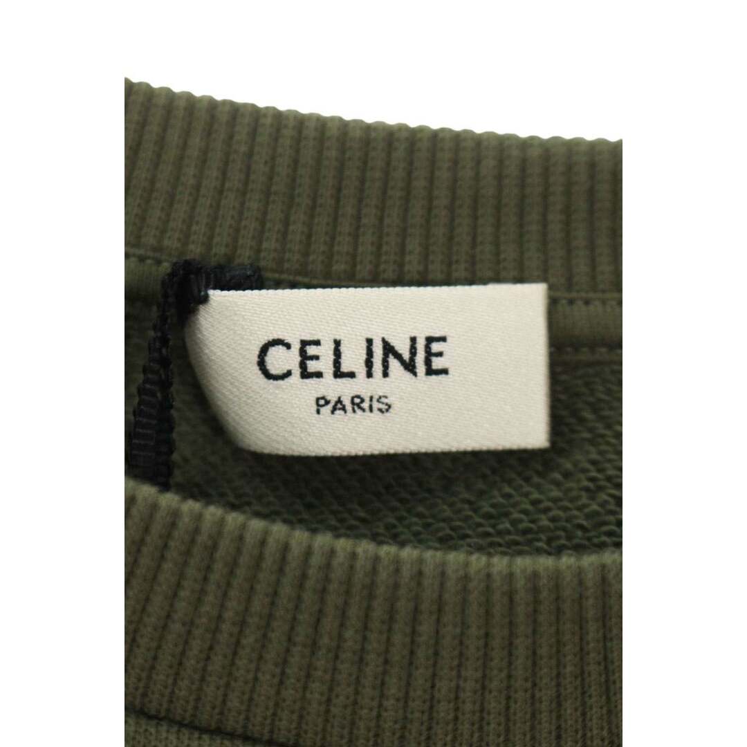CELINE - セリーヌ 2Y19A670 ショート丈スウェットTシャツ CELINE - セリーヌ 2Y19A670 ショート丈スウェットTシャツ